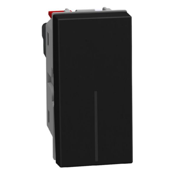 Light Now ЕДНОПОЛЮСЕН КЛЮЧ 1P 10AX 1M ГРАФИТ