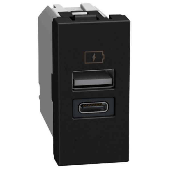 Light Now USB ЗАРЯДНО TYPE A/C 1М ГРАФИТ